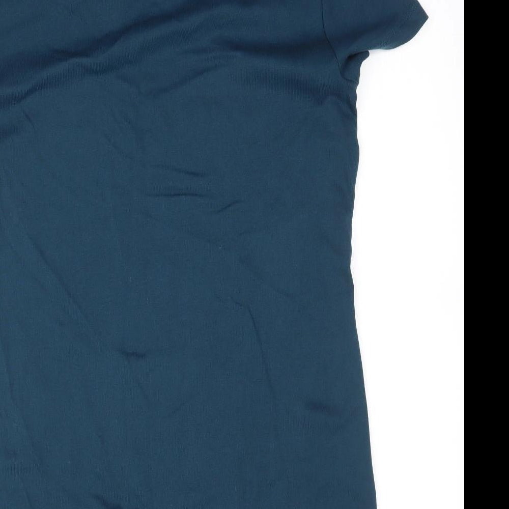 Cheer Womens Blue   Basic T-Shirt Size 10