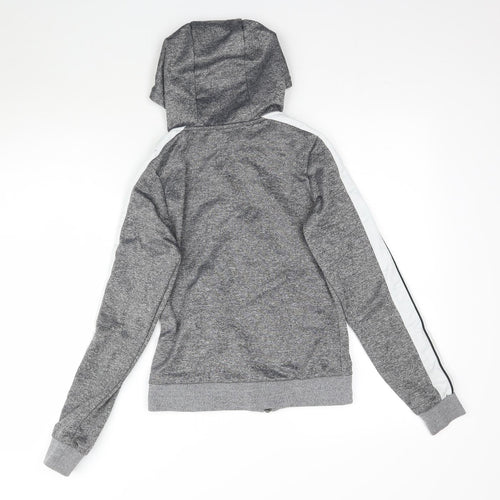 ellesse Womens Grey   Full Zip Hoodie Size 4