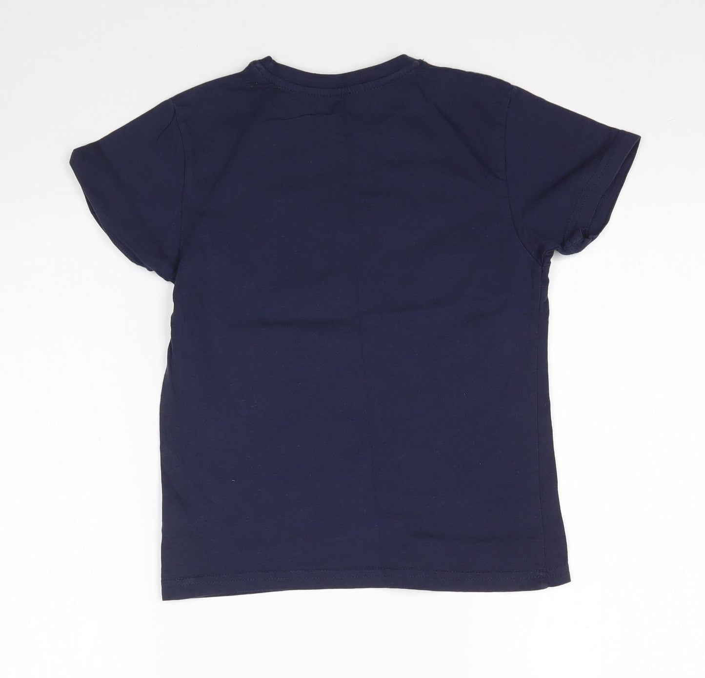 Primark Boys Blue   Basic T-Shirt Size 7-8 Years  - Super Hero