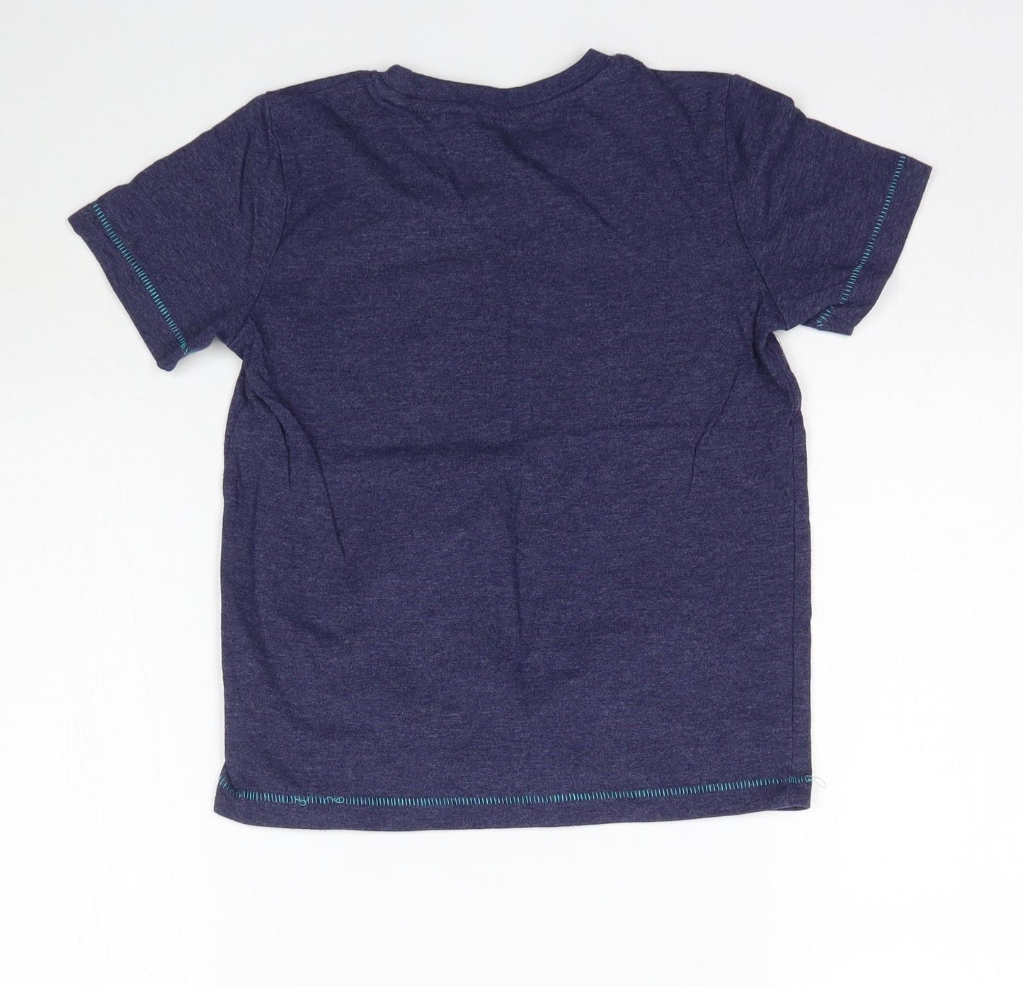 BHS Boys Blue   Basic T-Shirt Size 5-6 Years