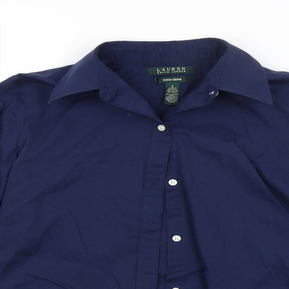 Ralph Lauren Mens Blue    Dress Shirt Size S