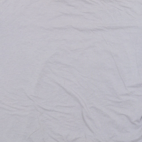 Bridgeport Mens Grey   Basic T-Shirt Size XL