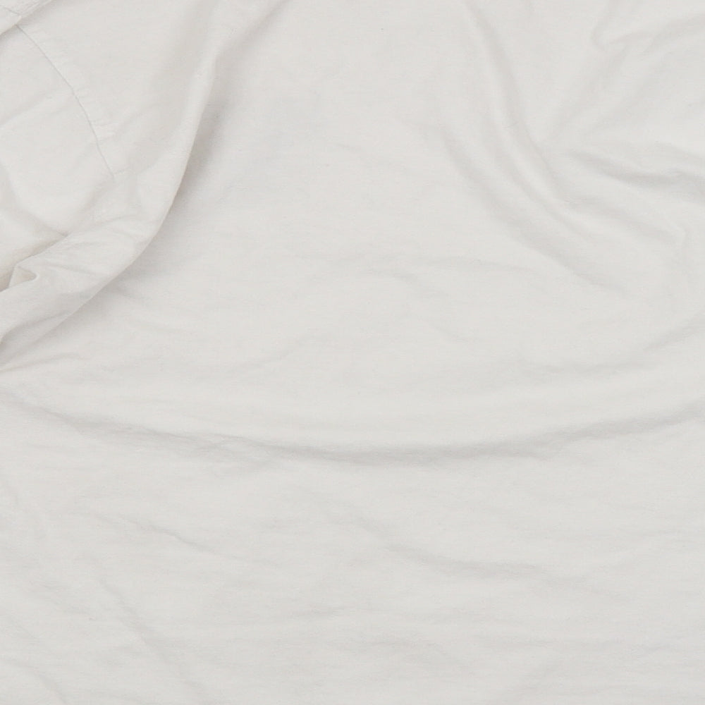 Admiral Mens White    T-Shirt Size L