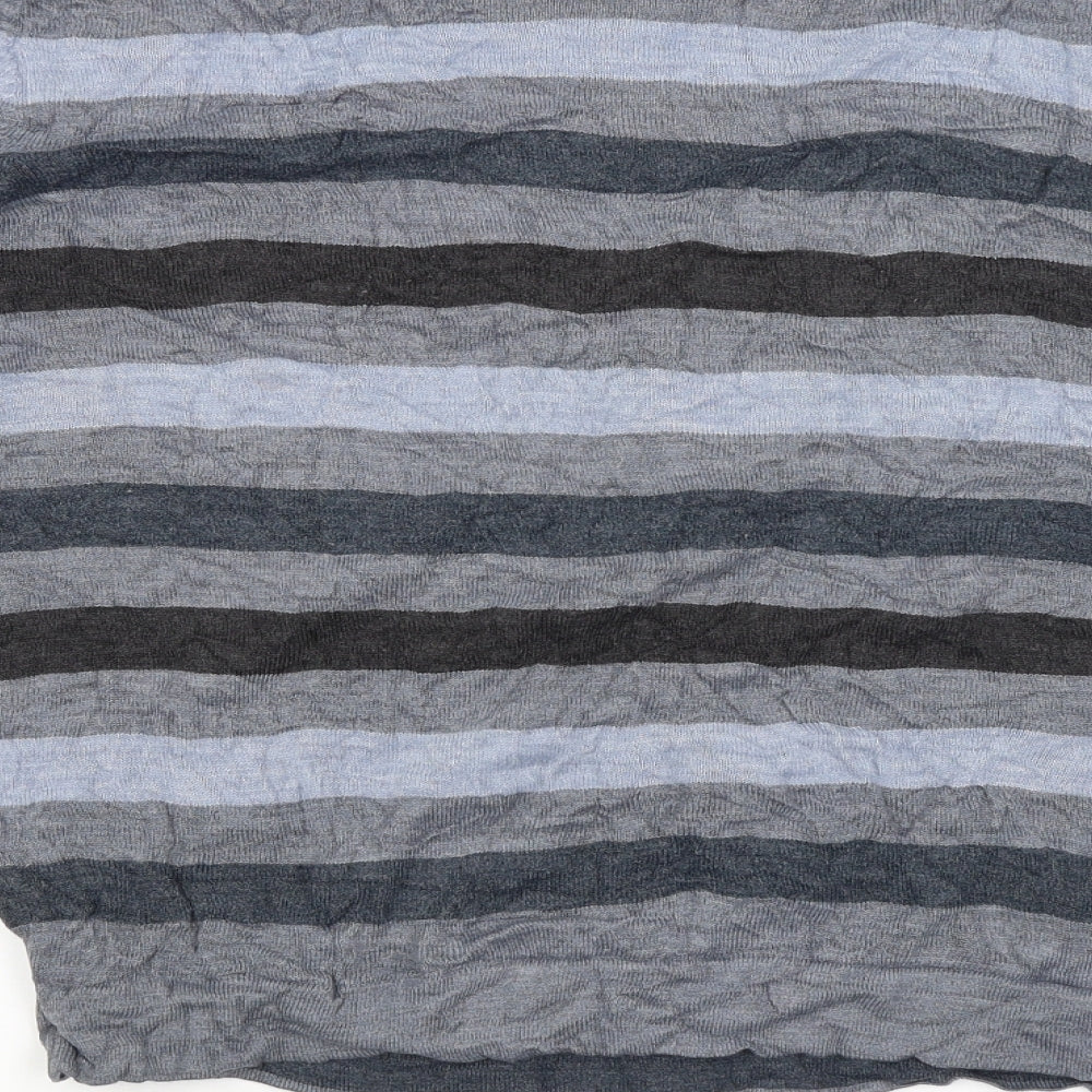 NEXT Mens Blue Striped  Pullover Jumper Size M