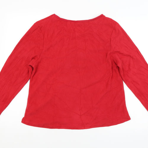 Preworn Womens Red   Pullover Jumper Size M