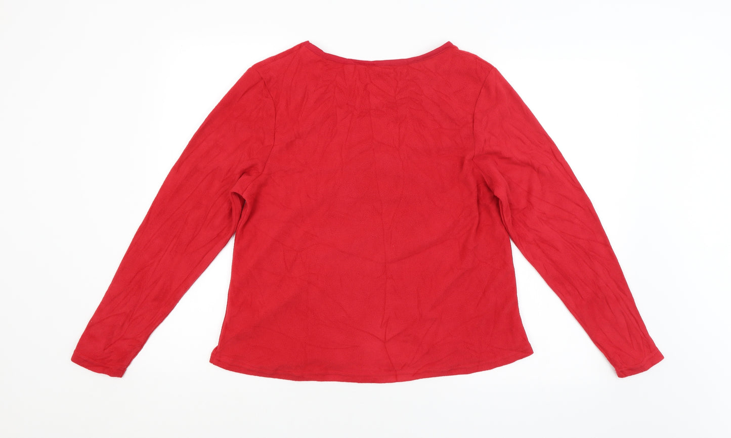 Preworn Womens Red   Pullover Jumper Size M