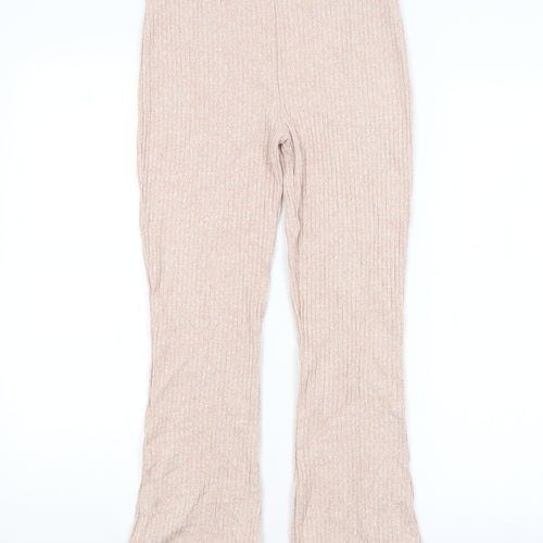 Candy Girls Pink Striped  Jogger Trousers Size 13 Years
