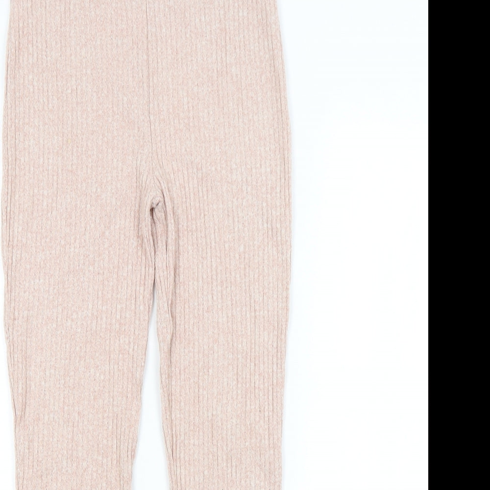 Candy Girls Pink Striped  Jogger Trousers Size 13 Years