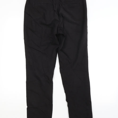H&M Womens Black   Trousers  Size 10 L28 in