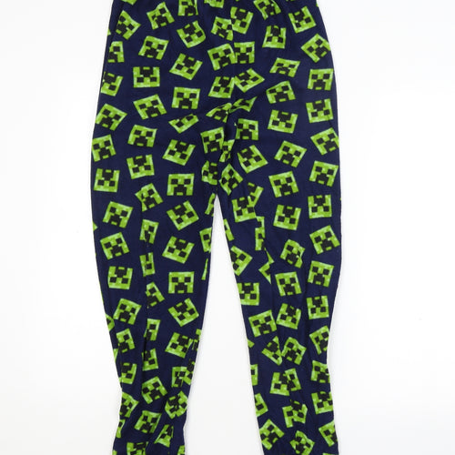 Primark Boys Multicoloured Geometric   Pyjama Pants Size 13-14 Years  - MINECRAFT