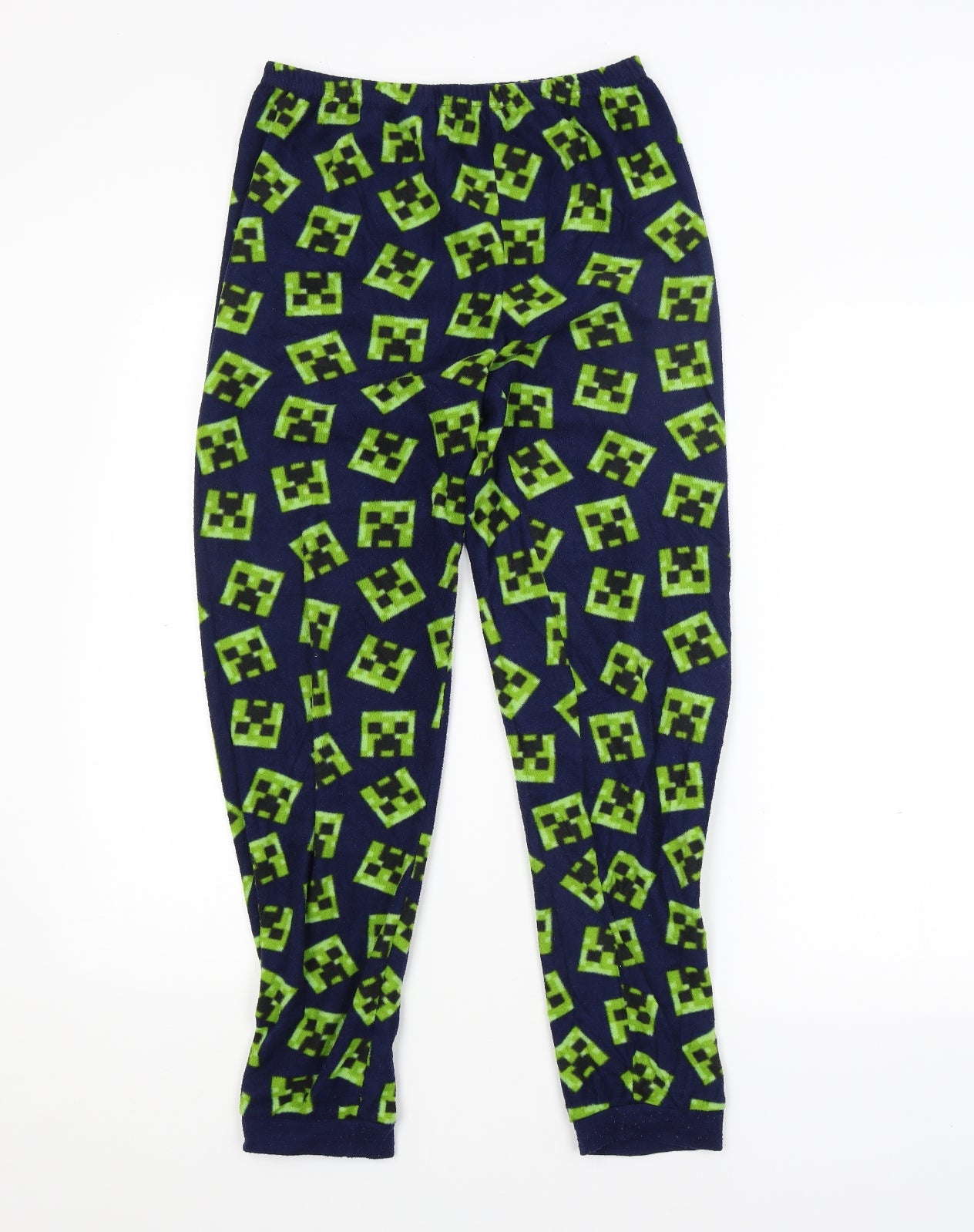 Primark Boys Multicoloured Geometric   Pyjama Pants Size 13-14 Years  - MINECRAFT