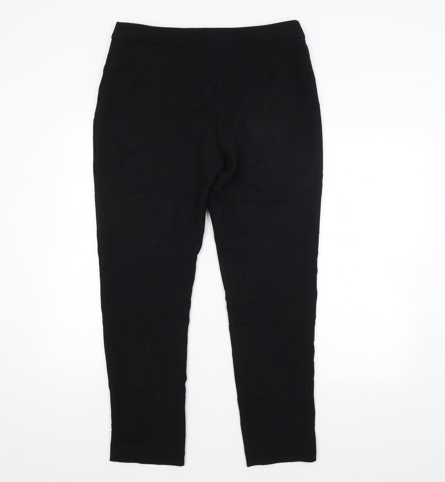 Hobbs Womens Black   Trousers  Size 12 L28 in