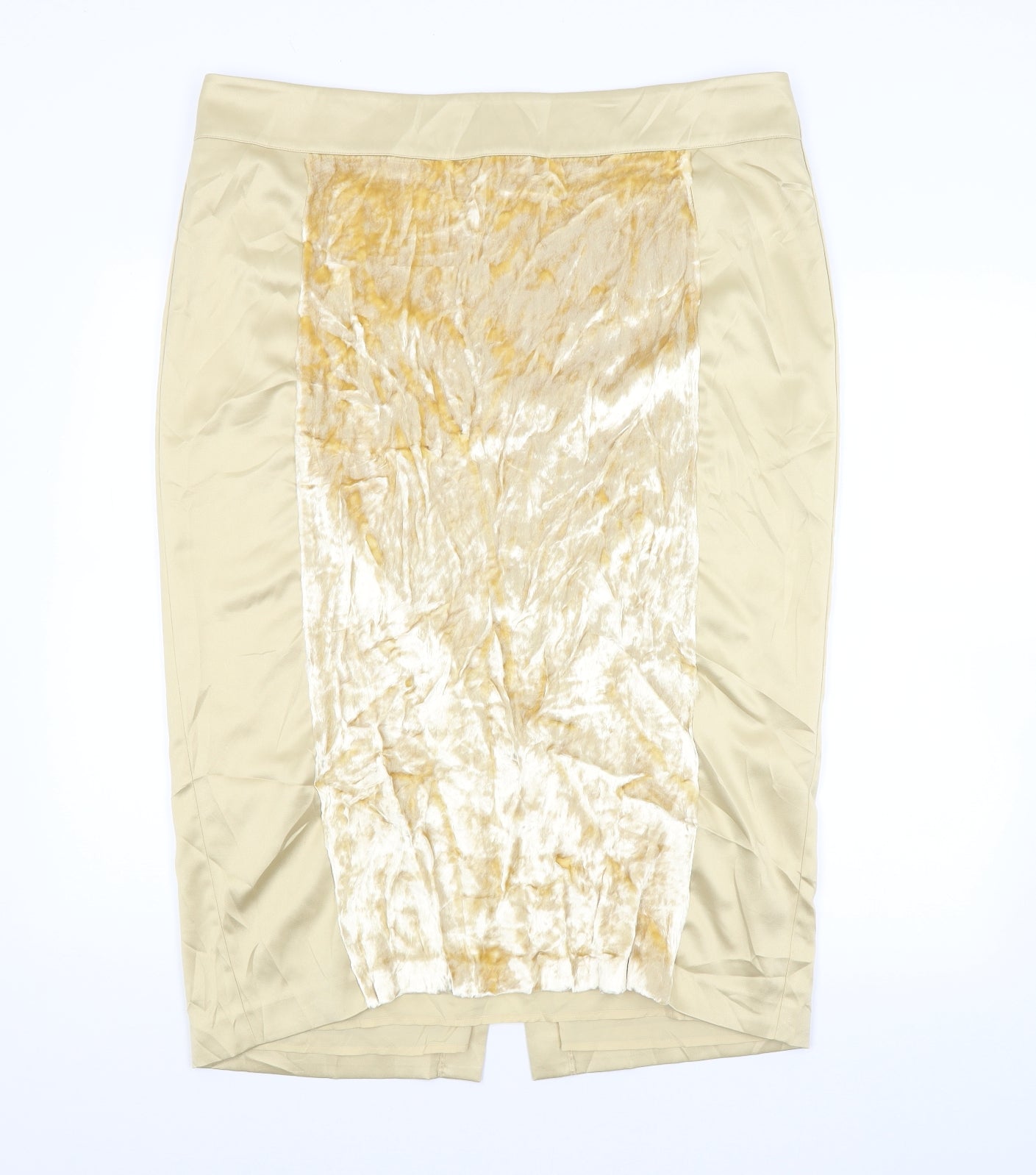 Autograph Womens Gold   Straight & Pencil Skirt Size 20