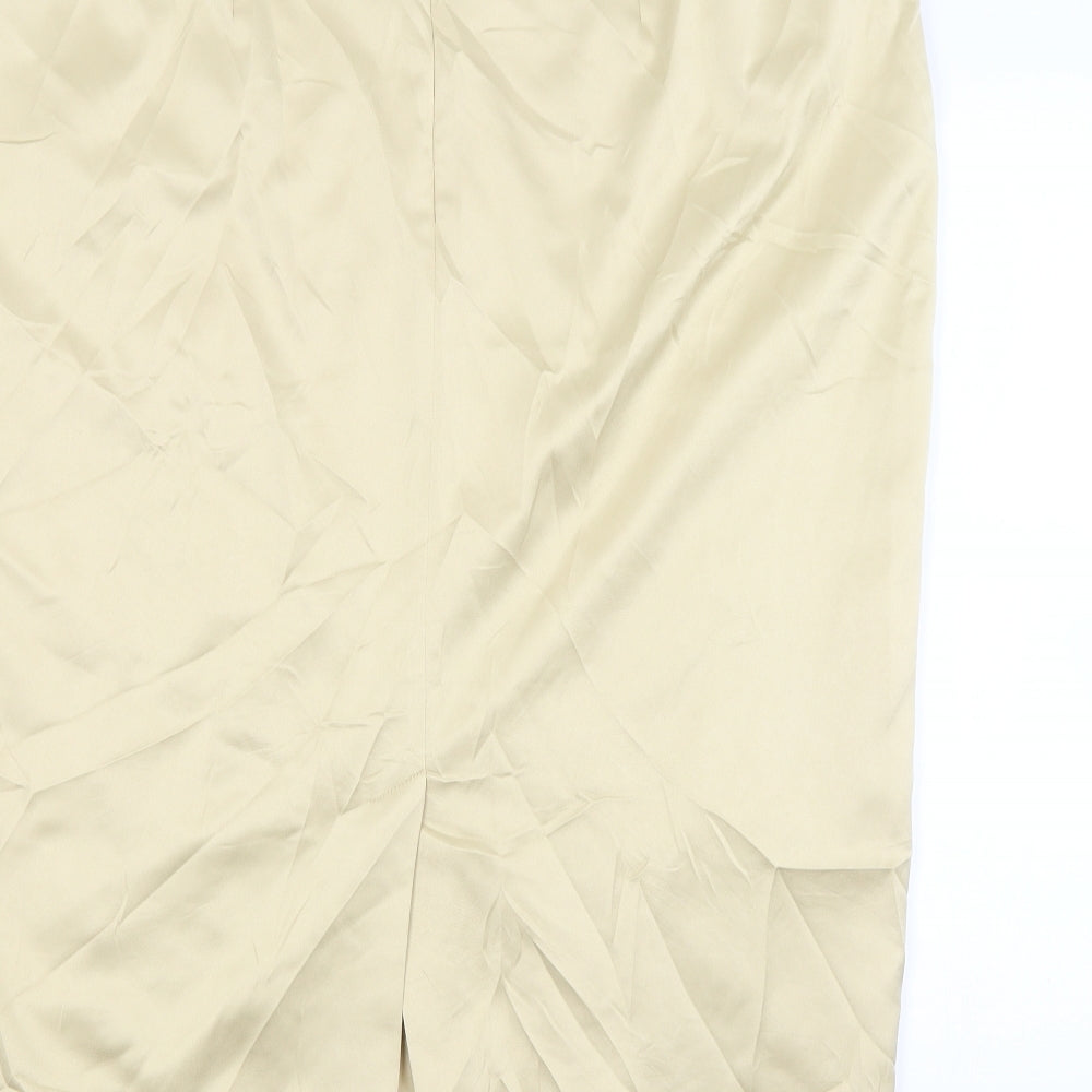 Autograph Womens Gold   Straight & Pencil Skirt Size 20