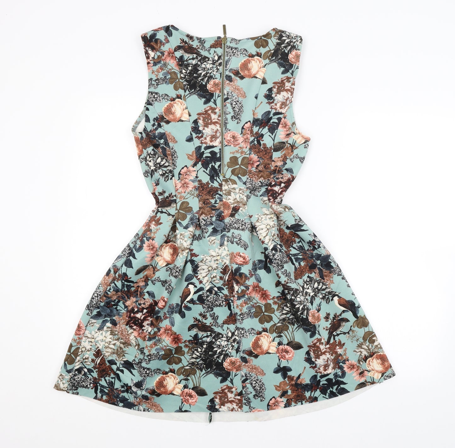 Pull&Bear Womens Multicoloured Floral  A-Line  Size L