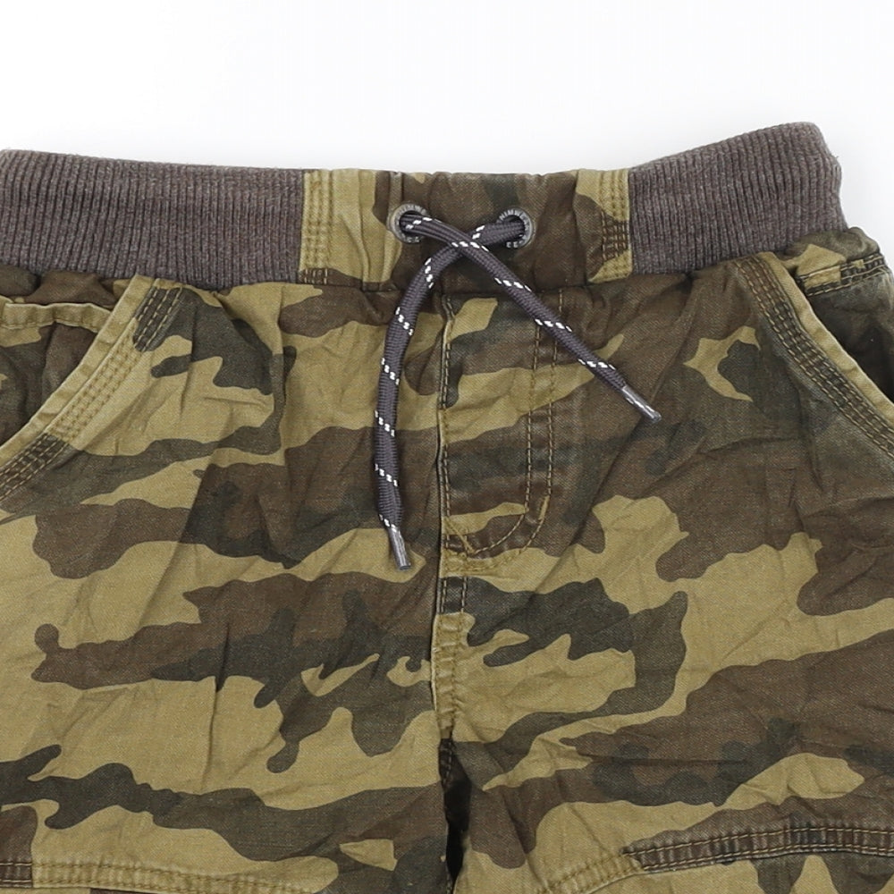 George Boys Multicoloured Camouflage  Cargo Shorts Size 7-8 Years