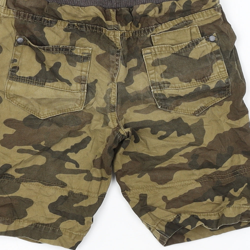 George Boys Multicoloured Camouflage  Cargo Shorts Size 7-8 Years