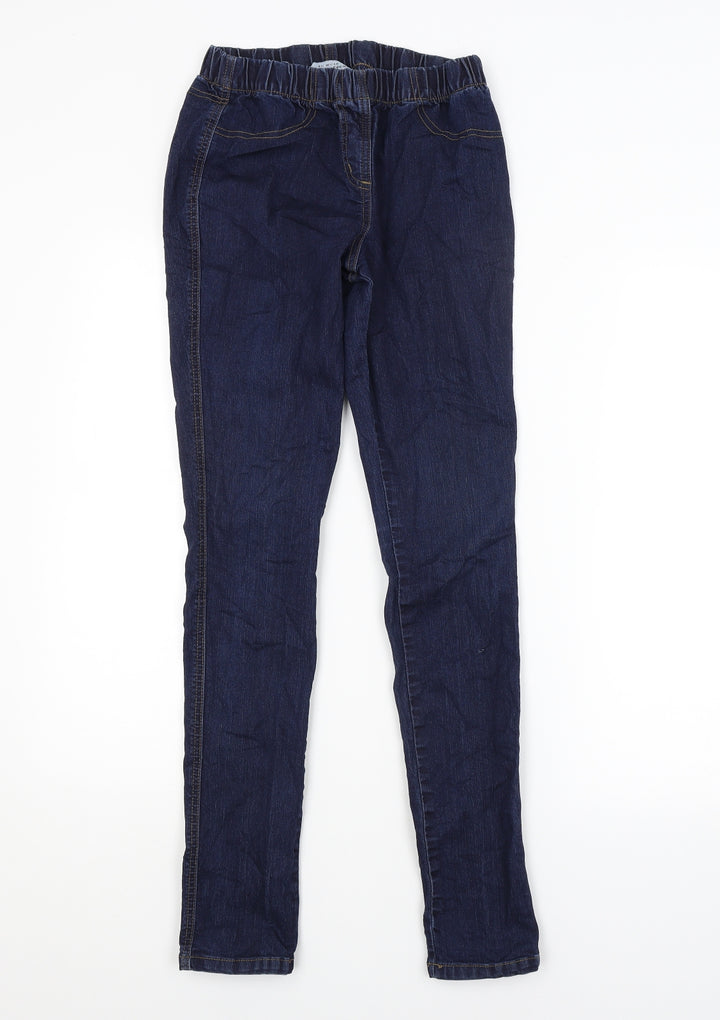 New Look Womens Blue   Jegging Jeans Size 8 L30 in