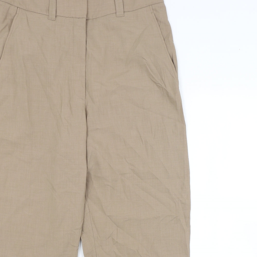 H&M Womens Brown   Trousers  Size 16 L25 in
