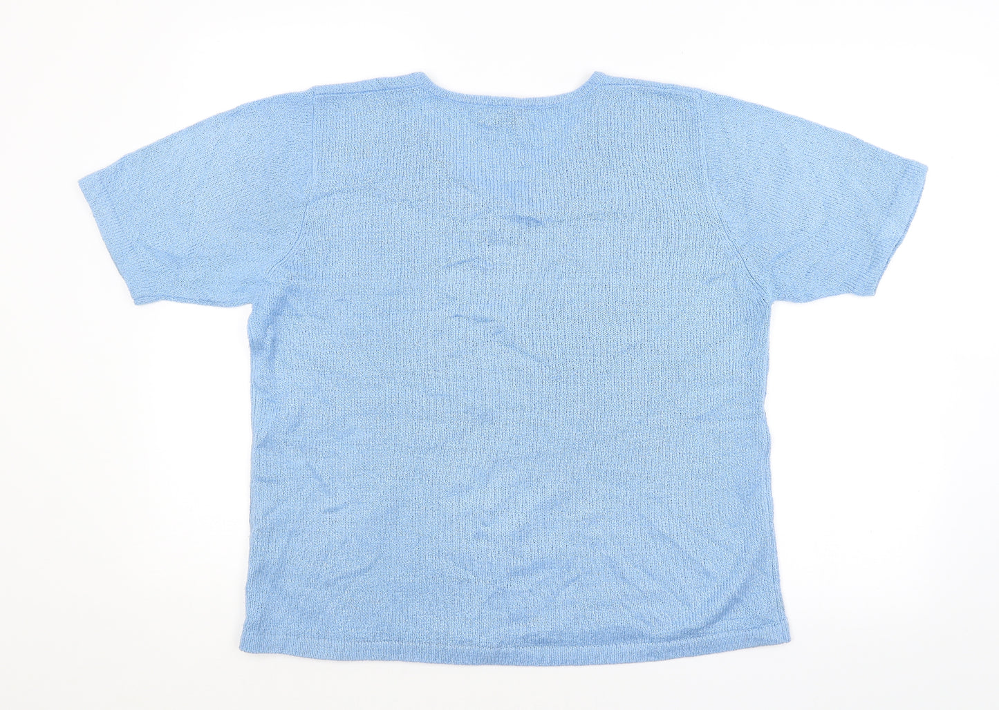 Bonmarché Womens Blue   Pullover Jumper Size M