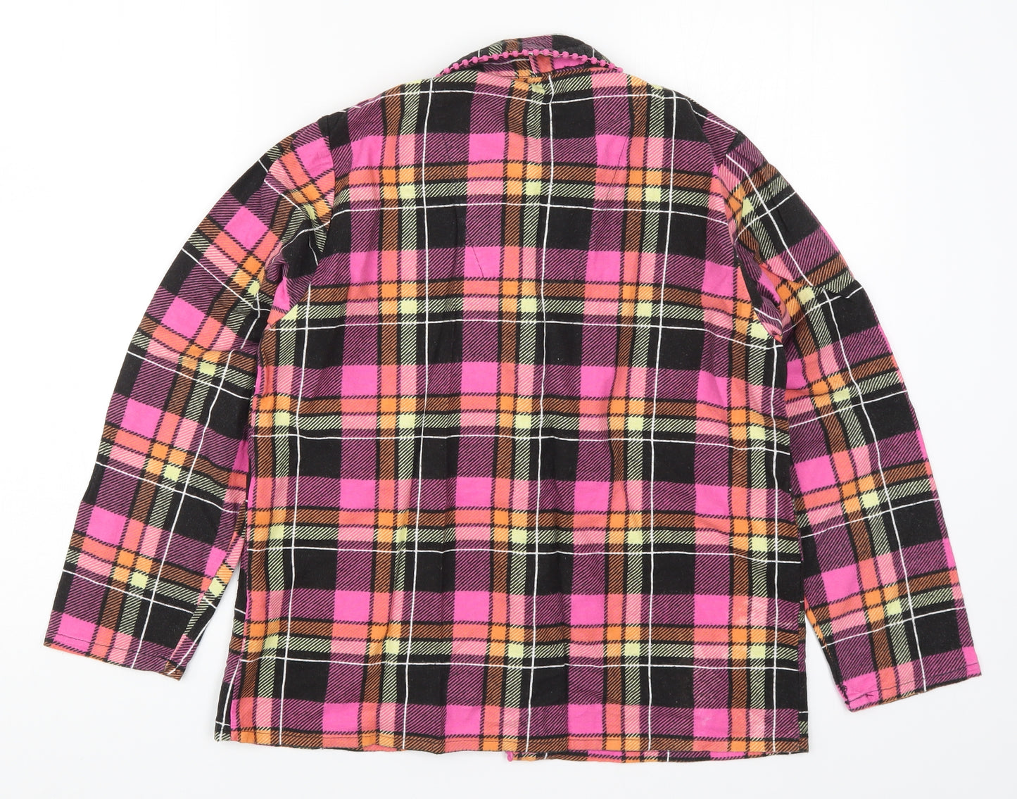 Primark Womens Pink Check  Top Pyjama Top Size 8