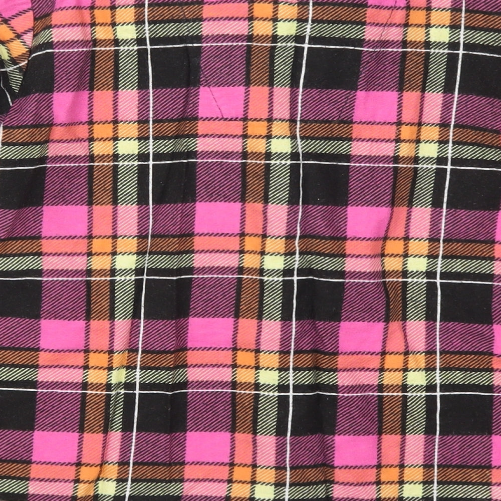 Primark Womens Pink Check  Top Pyjama Top Size 8