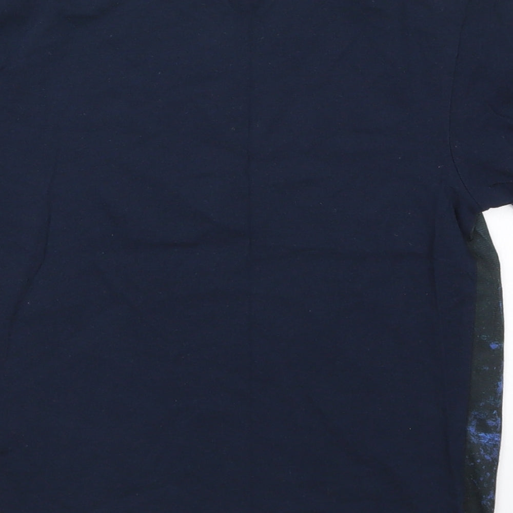 Preworn Boys Blue    Pyjama Top Size 7-8 Years  - Raptor