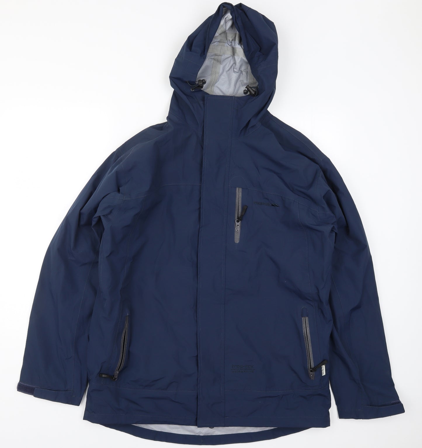 Trespass Mens Blue   Rain Coat Coat Size M