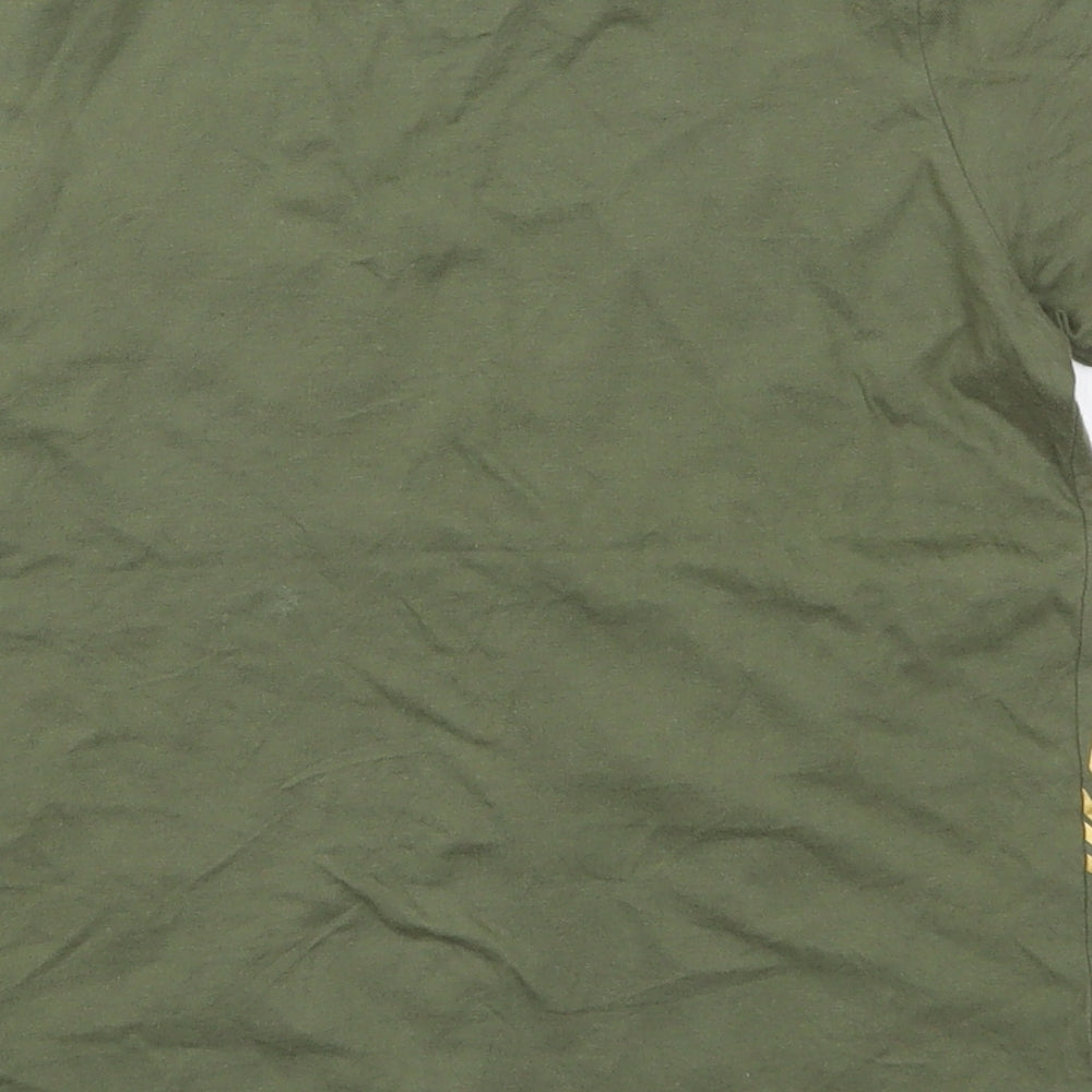 Primark Boys Green   Basic T-Shirt Size 7-8 Years  - Jurassic Park