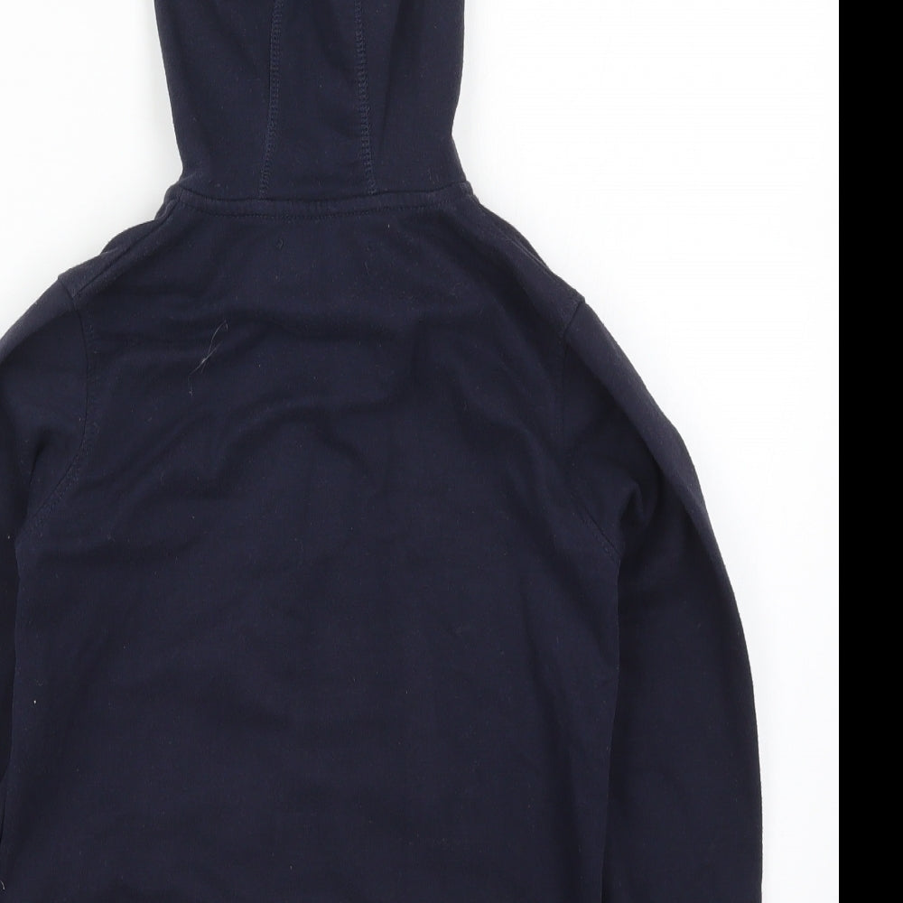 Minoti Boys Blue   Full Zip Hoodie Size 8-9 Years  - Sup Bro