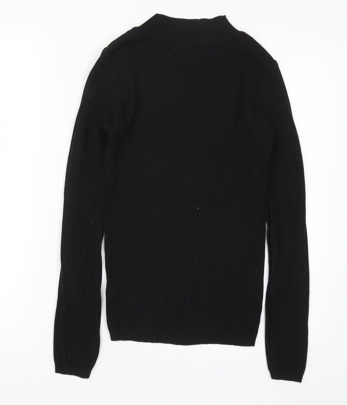Primark Womens Black  Knit Pullover Jumper Size 10
