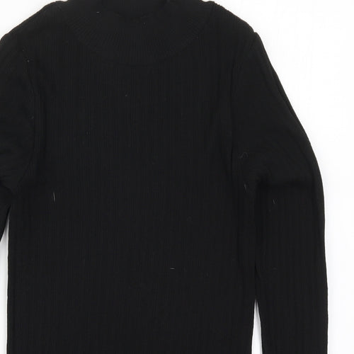 Primark Womens Black  Knit Pullover Jumper Size 10