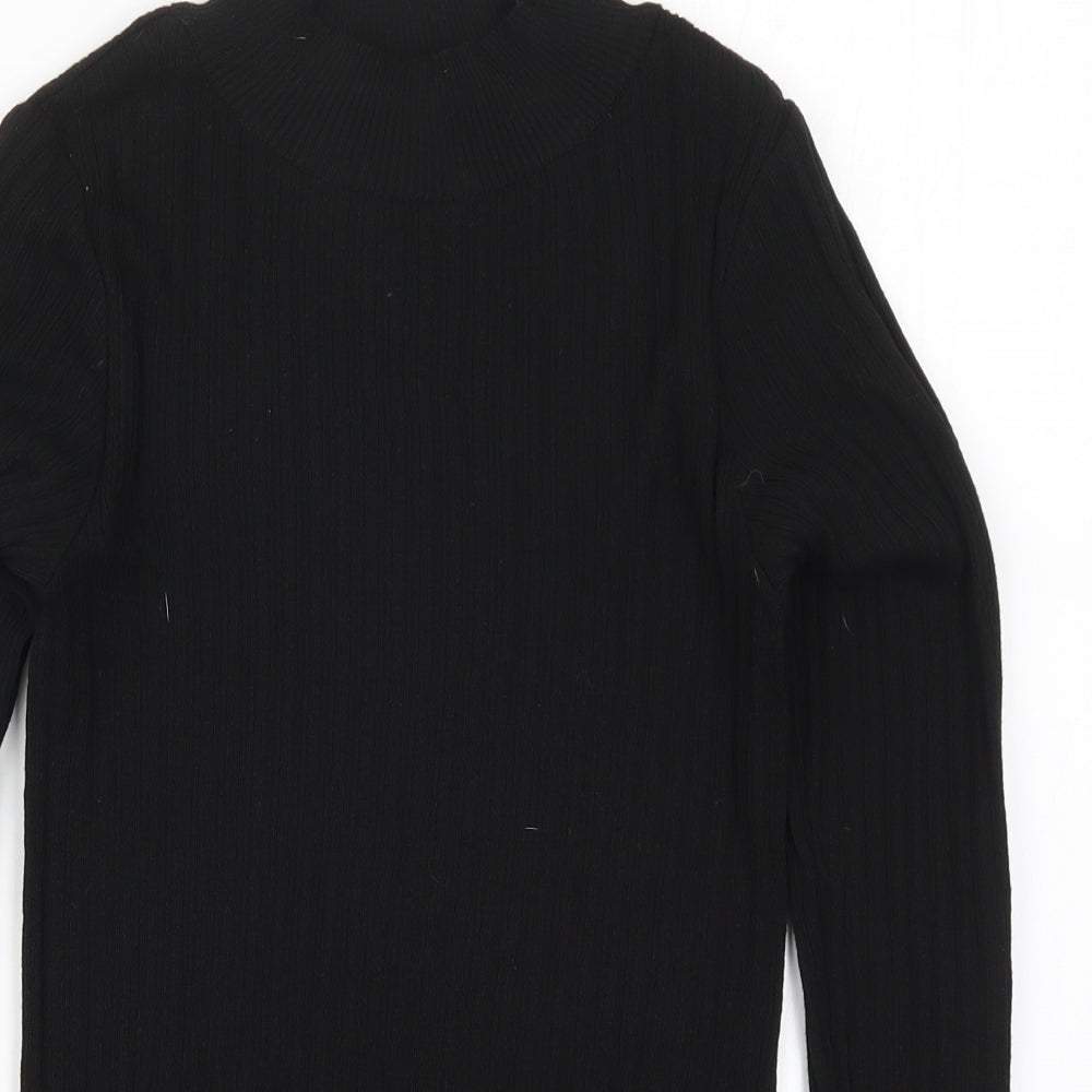 Primark Womens Black  Knit Pullover Jumper Size 10
