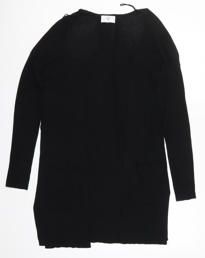 C&A Womens Black Knit Cardigan Jumper Size S