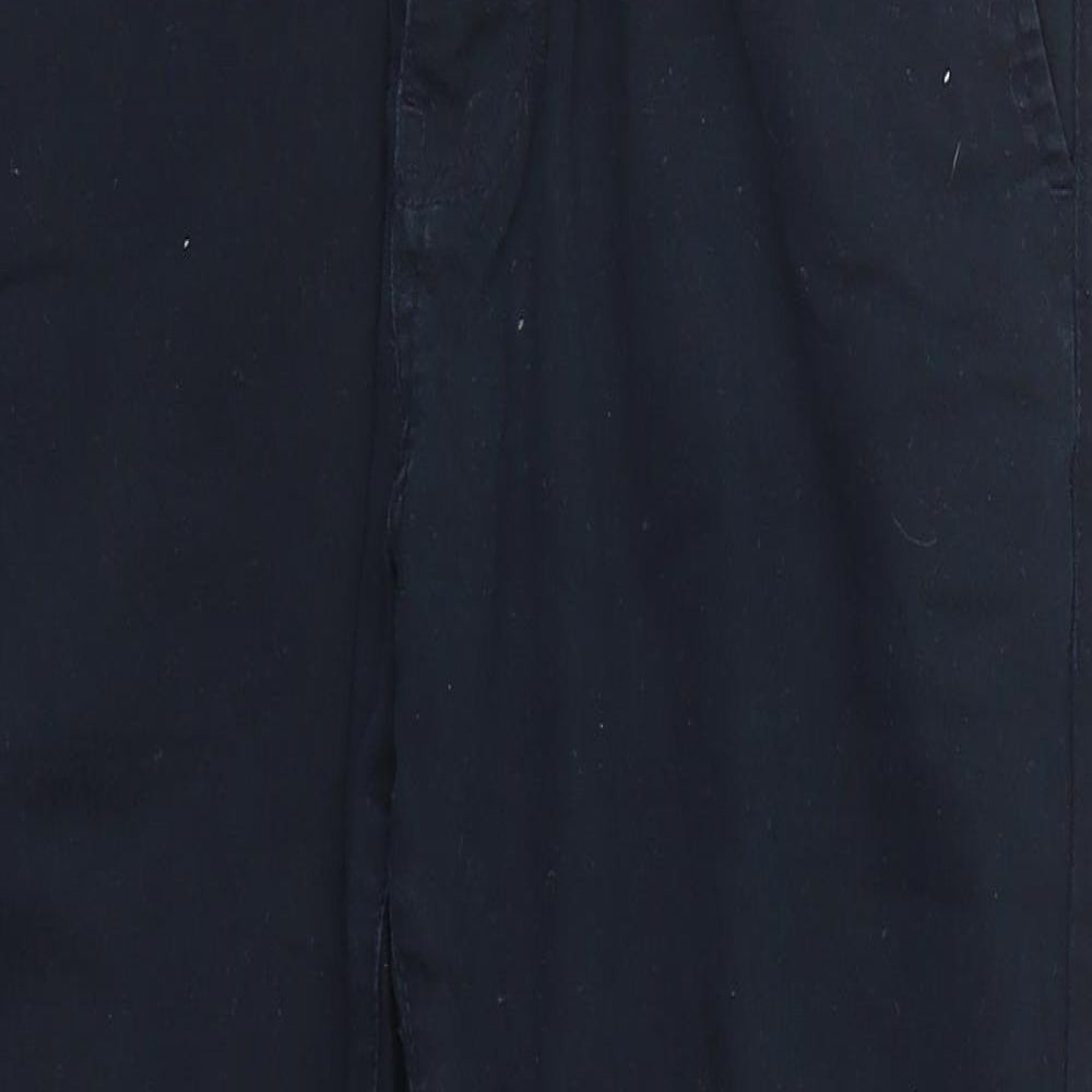 989 Zeenzo Mens Blue   Chino Trousers Size 32 L25 in