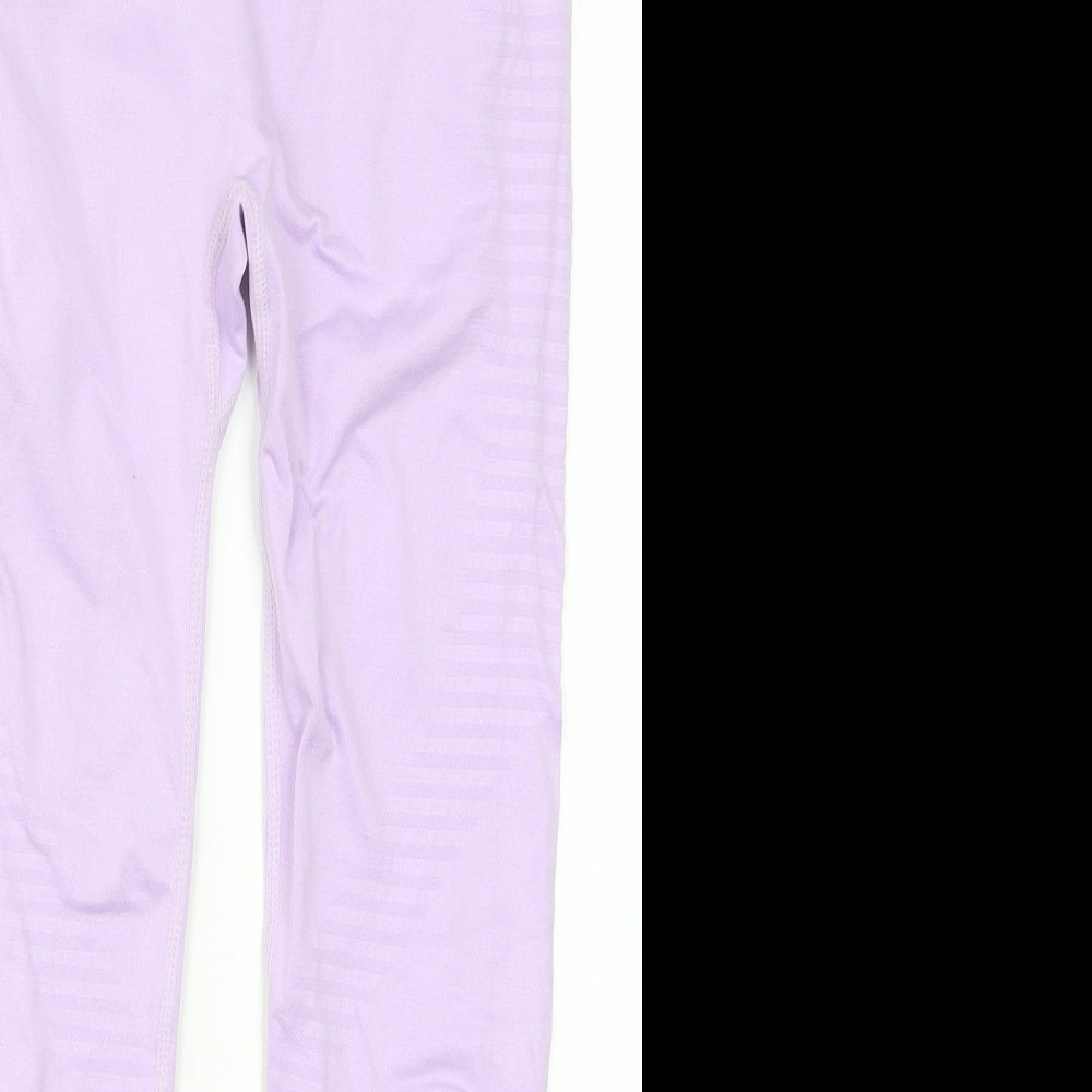Pep&Co Womens Purple   Track Pants Leggings Size M L23 in