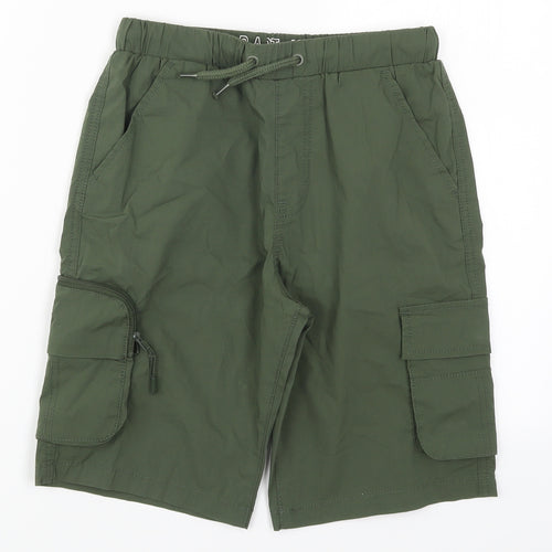 George Boys Green   Cargo Shorts Size 9-10 Years