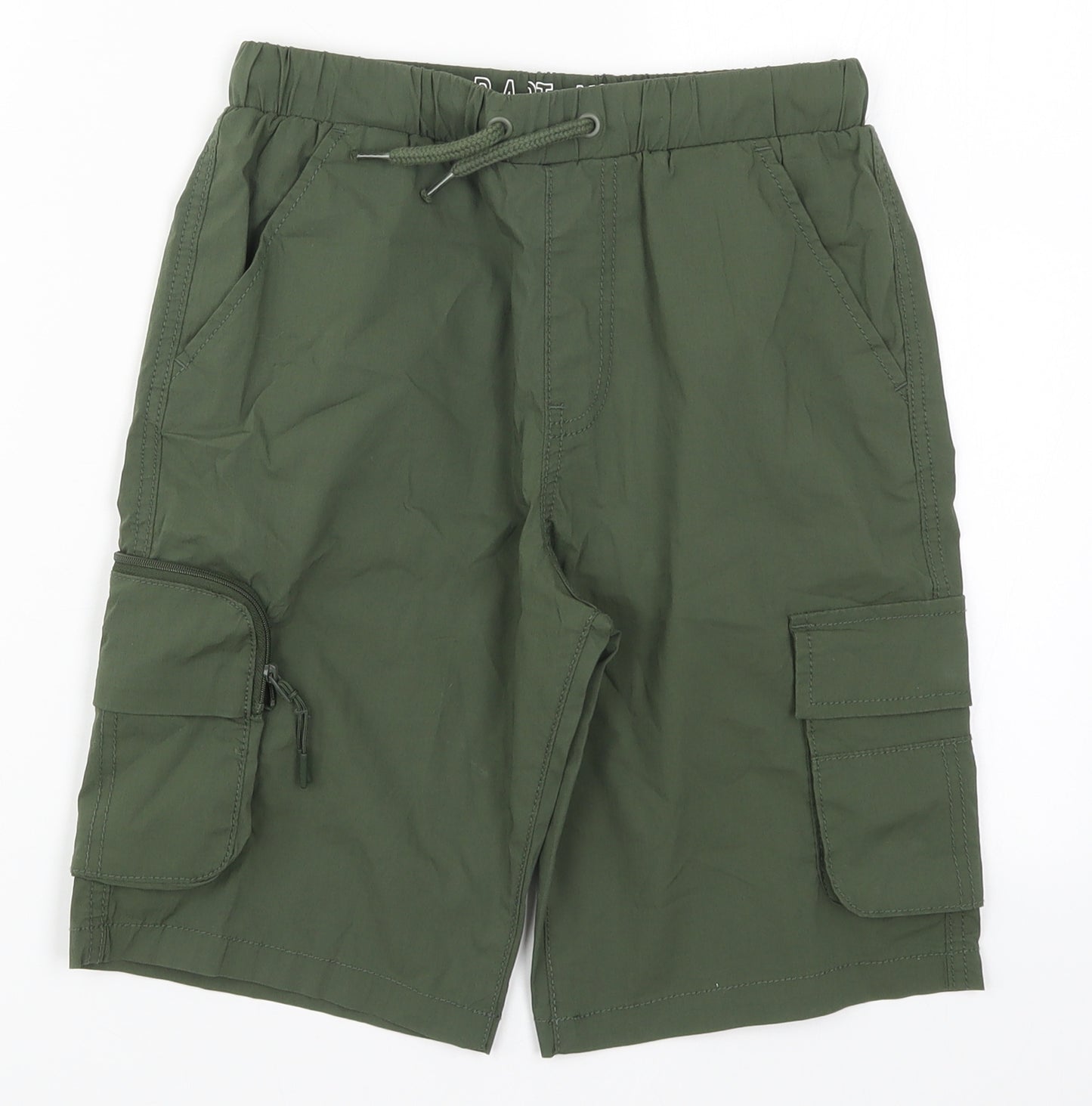 George Boys Green   Cargo Shorts Size 9-10 Years