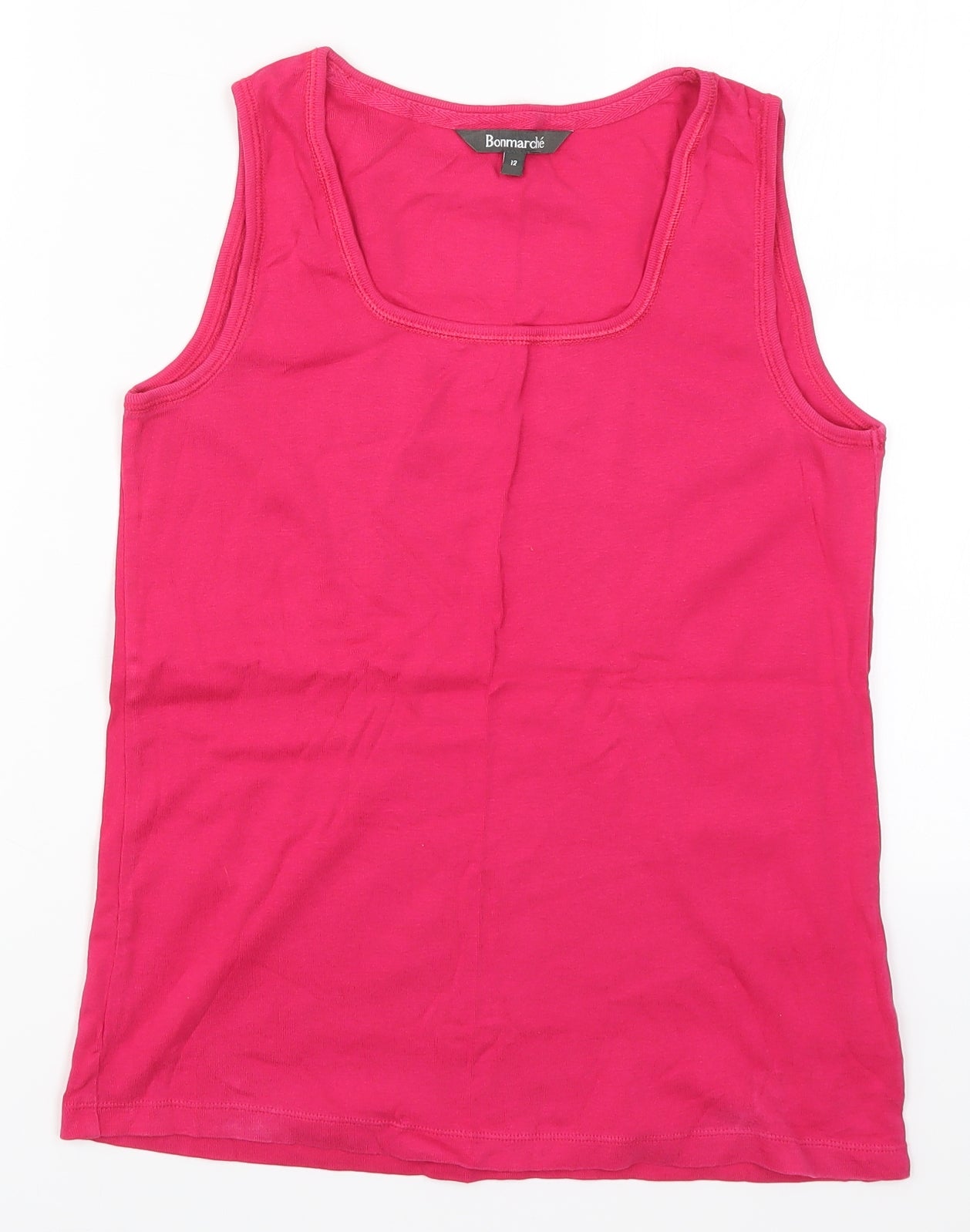 Bonmarché Womens Pink   Basic Tank Size 12