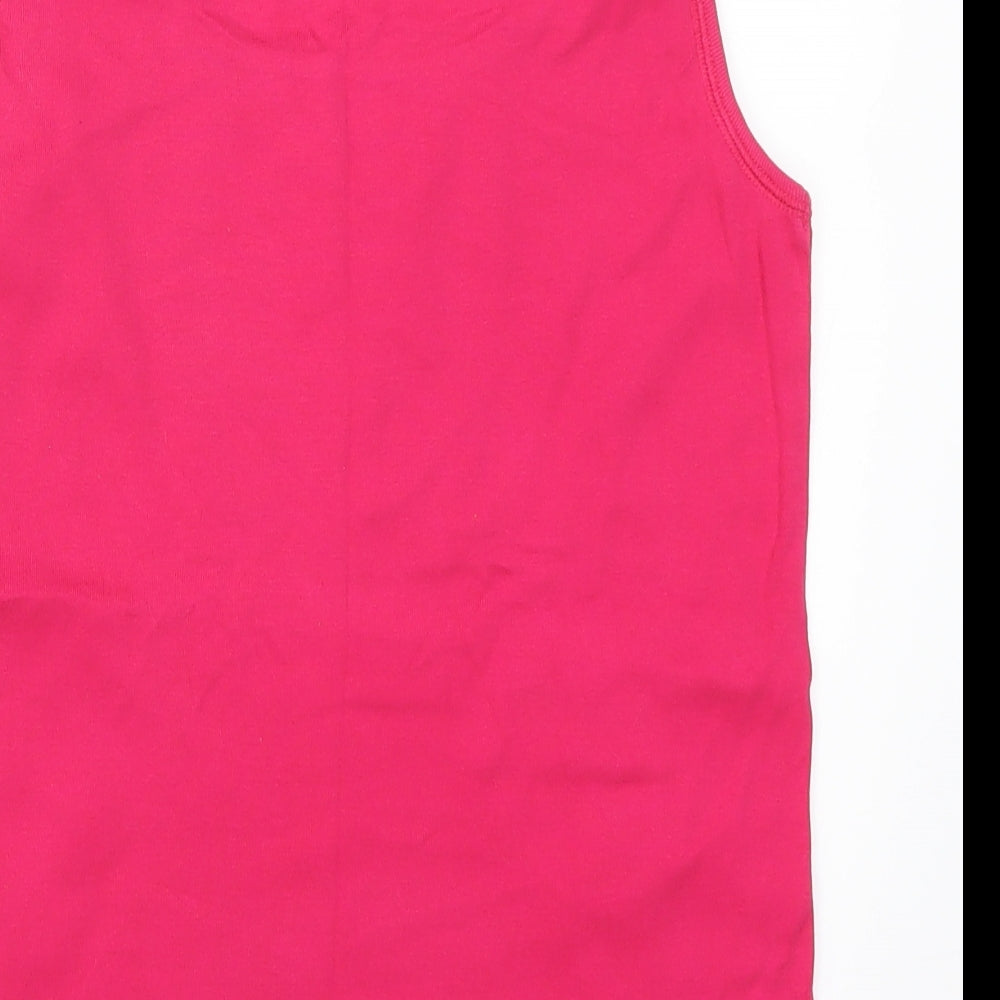 Bonmarché Womens Pink   Basic Tank Size 12