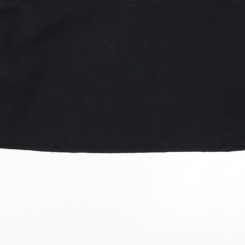 PRETTYLITTLETHING Womens Black   Pullover Sweatshirt Size S  - Chalet Girl