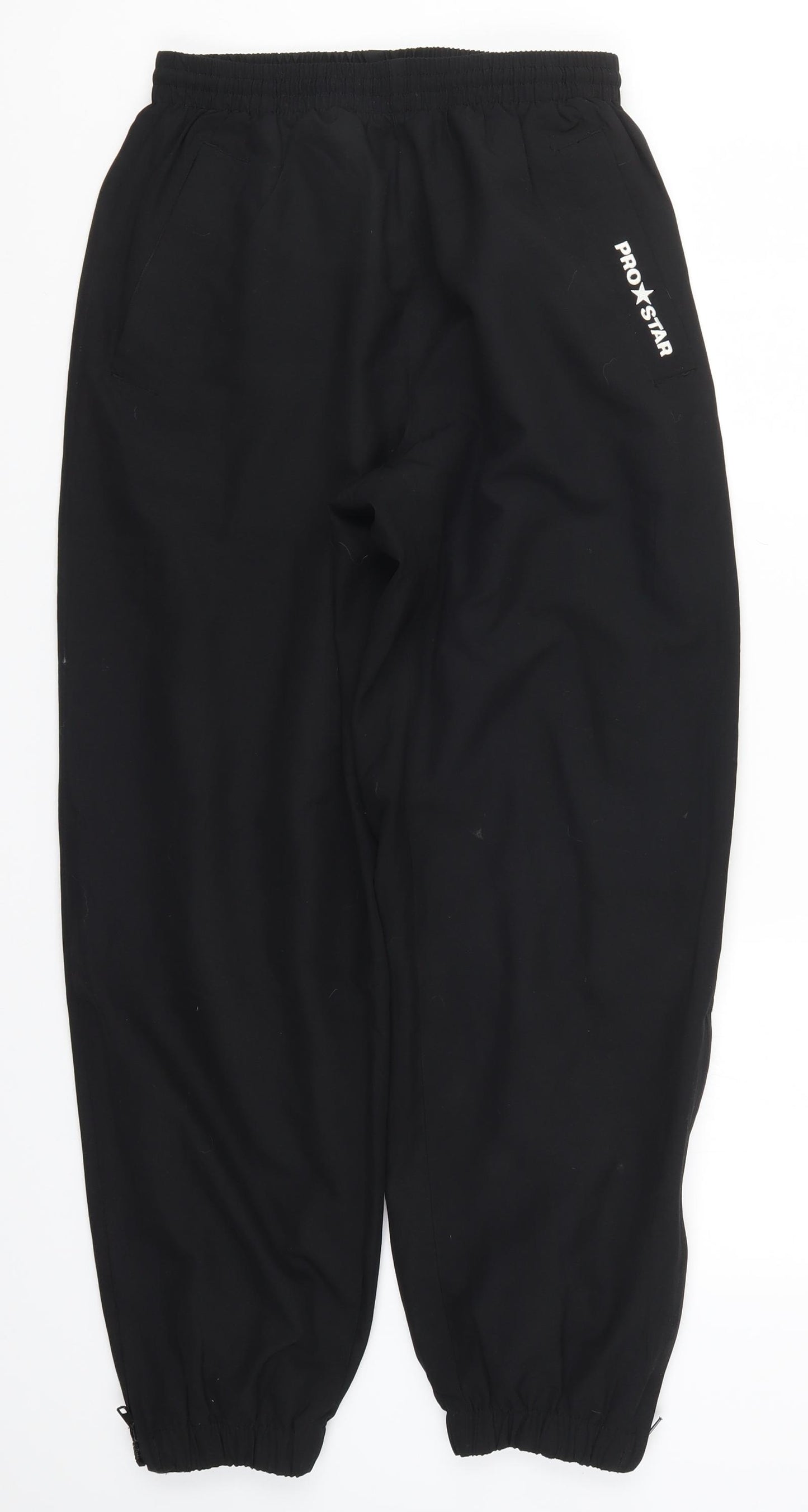 Prostar Mens Black   Sweatpants Trousers Size S L28 in