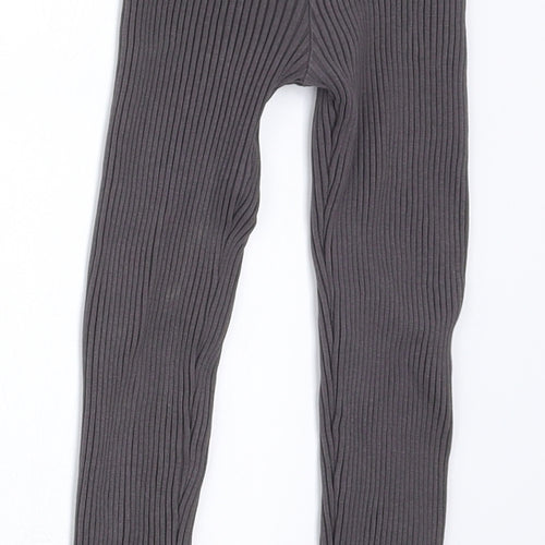 Zara Girls Grey   Carrot Trousers Size 8 Years