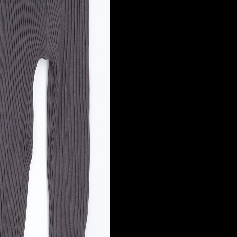 Zara Girls Grey   Carrot Trousers Size 8 Years