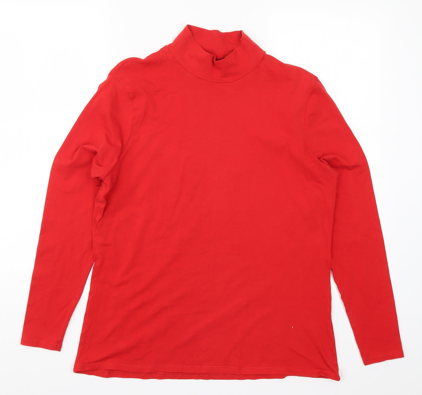 Marks and Spencer Womens Red   Basic T-Shirt Size 18