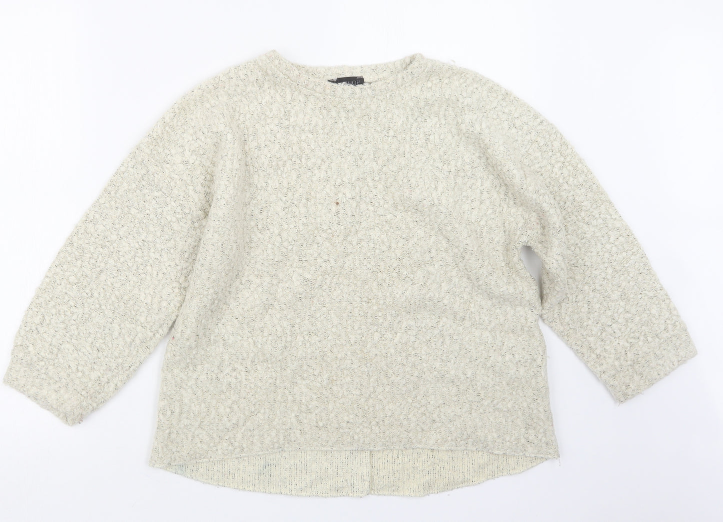 Topshop Womens Beige   Pullover Jumper Size 12