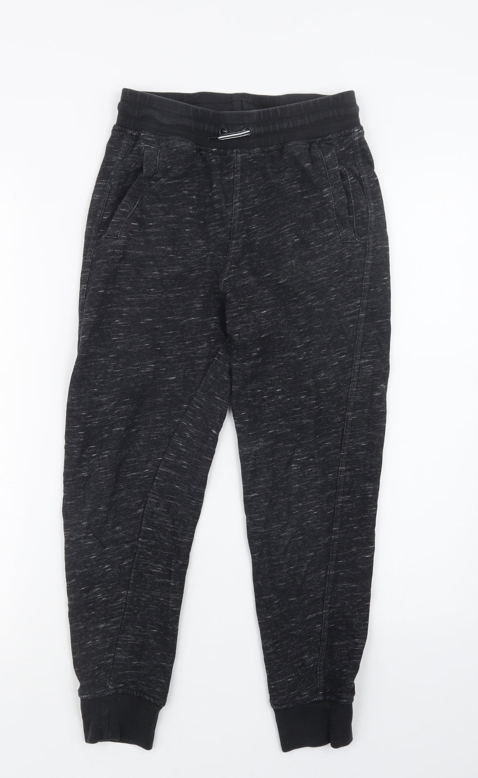 H&M Boys Black   Jogger Trousers Size 12-13 Years