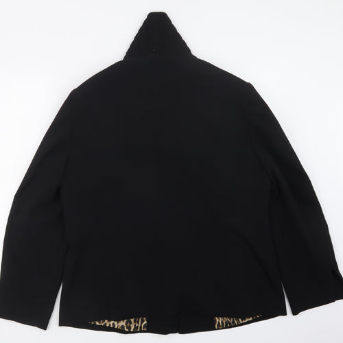 CAVITA Womens Black   Jacket  Size 18