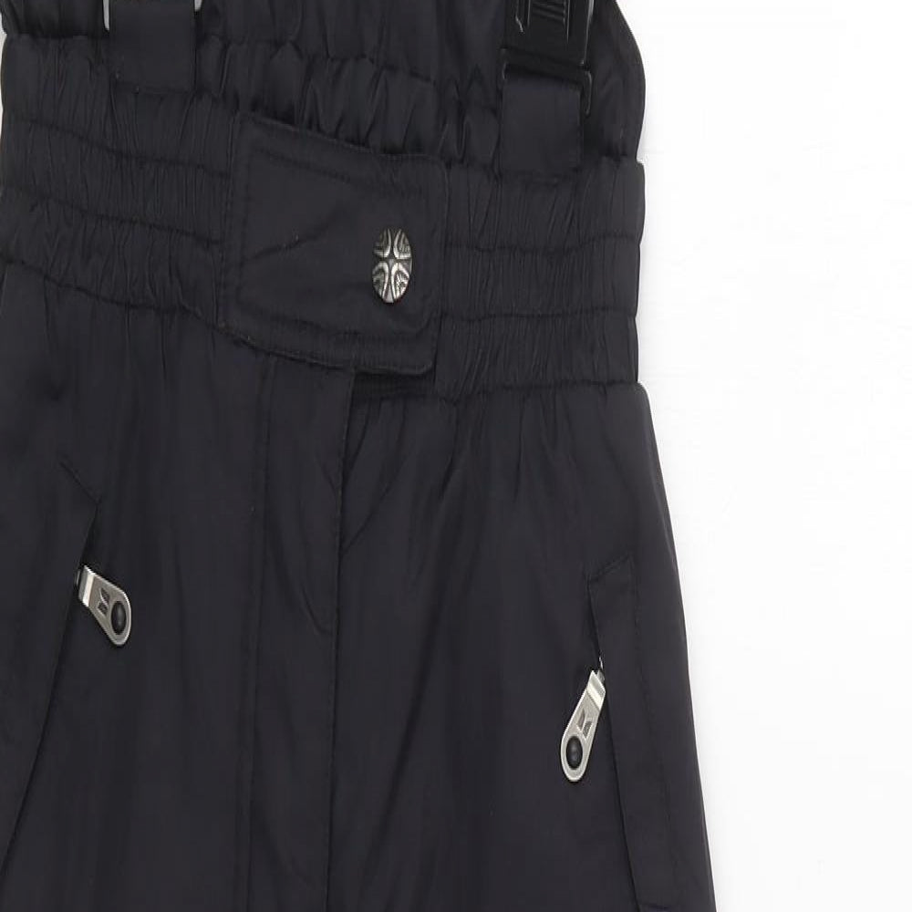 COULOIR Boys Black   Snow Pants Trousers Size 8 Years