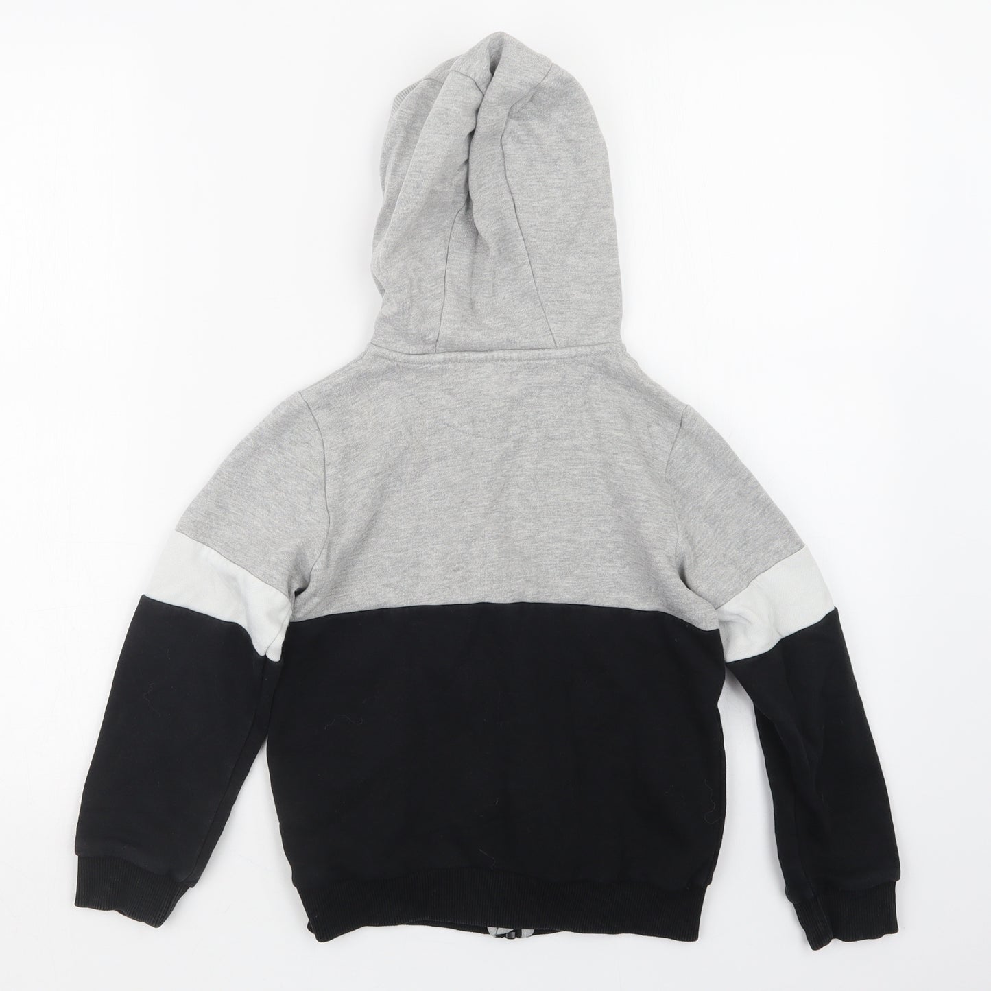 Nutmeg Boys Grey   Full Zip Hoodie Size 6-7 Years